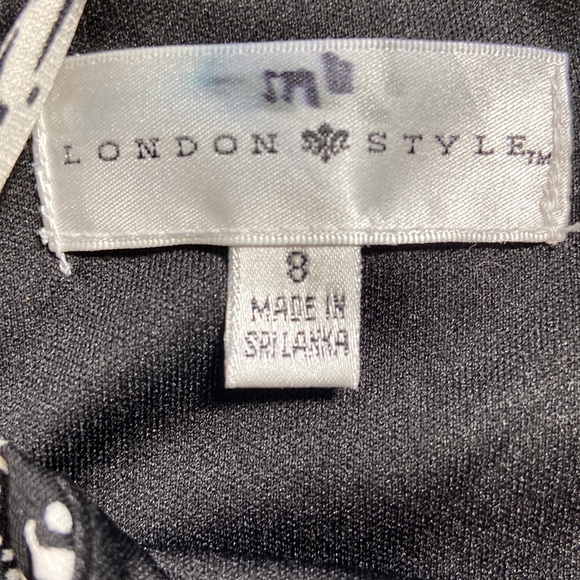 London Style Floral Mandala Maxi Dress Size 8 - Picture 3 of 8